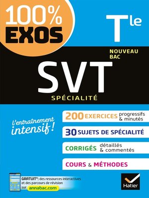 cover image of SVT Tle générale (spécialité)